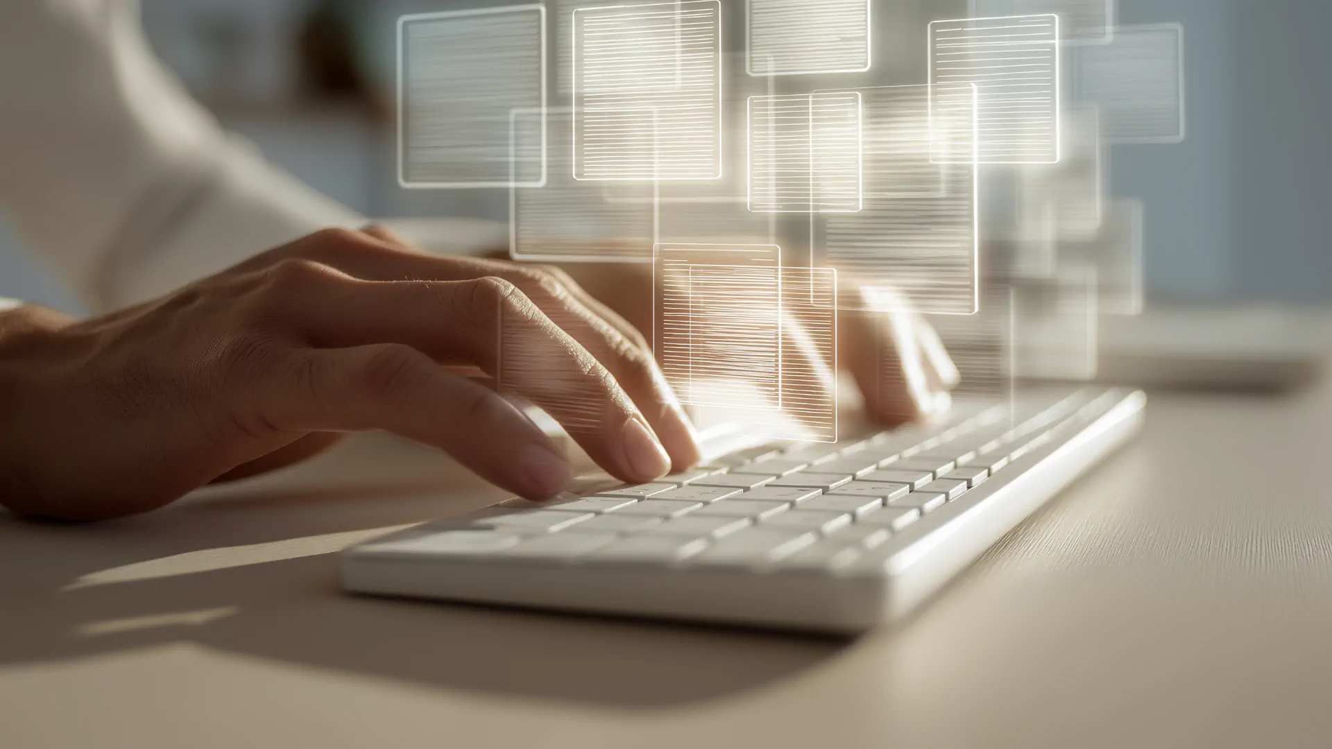 Un humano y la inteligencia artificial colaborando en la creación de instrucciones